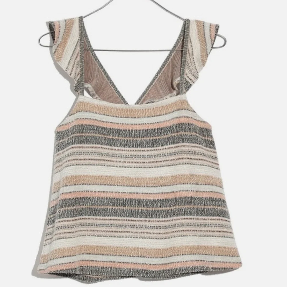 Madewell Cotton Striped Sleeveless Top - Picture 5 of 8